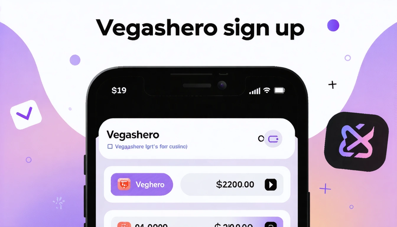 Vegashero sign up